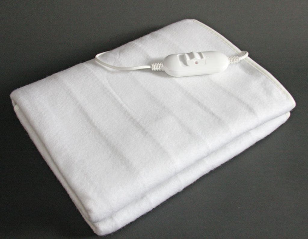 Elektrische Heizdecke Wärmedecke Wärmeunterbett, 150x80cm Vlies
