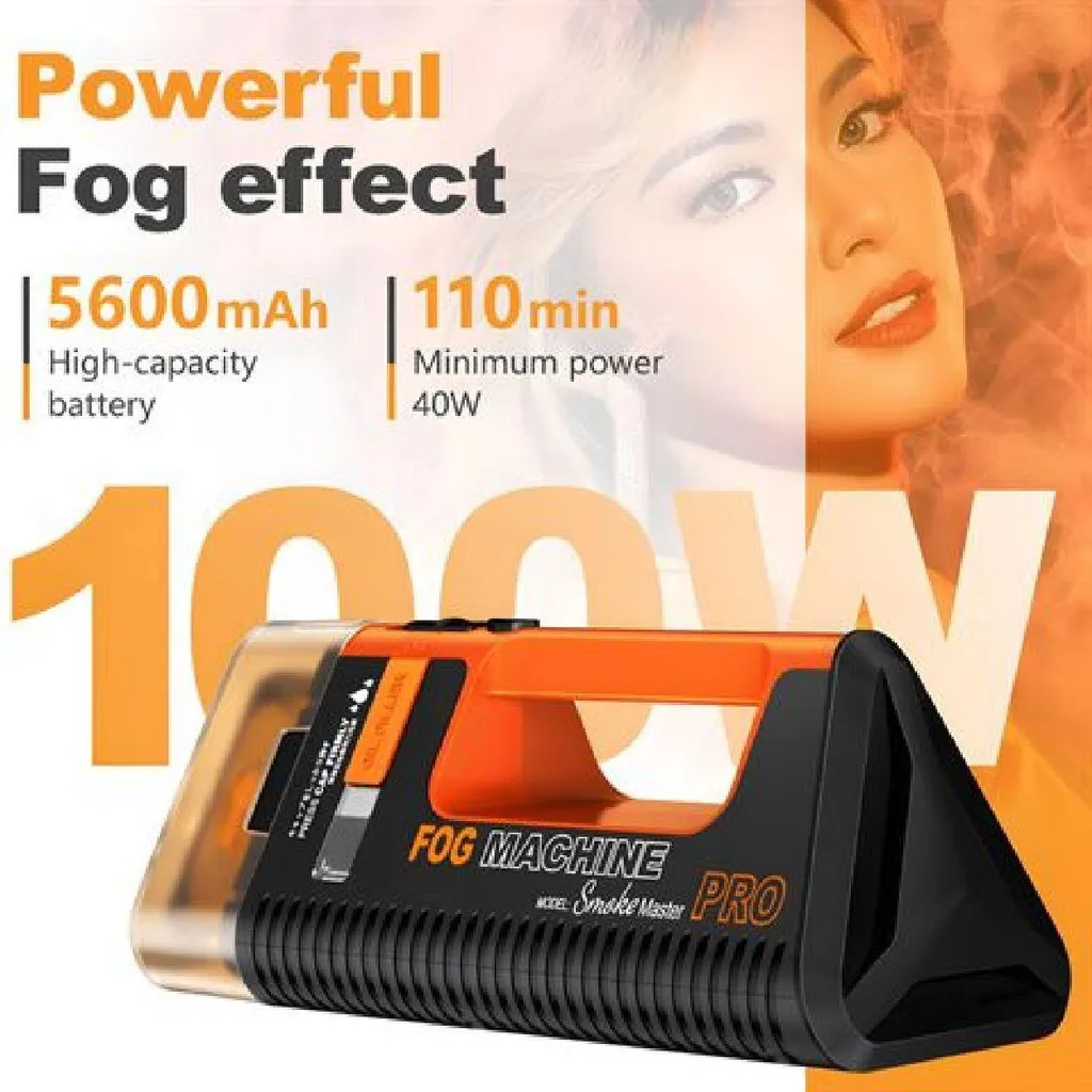 Machine à Fumée de Poche Smoke Master Pro Lensgo avec Télécommande