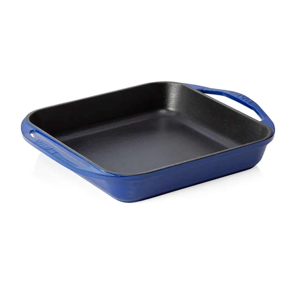 Padella in Ghisa LAVA Blu 27x27 cm | Tradizione Mediterranea Moderna