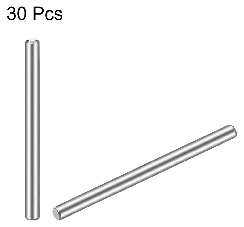 20 Stš¹ck Zylinderstifte 3 x 50 mm (ca. 1/8") Passstift 304 Edelstahl Dš¹belstift Stifte Stš¹tzregale