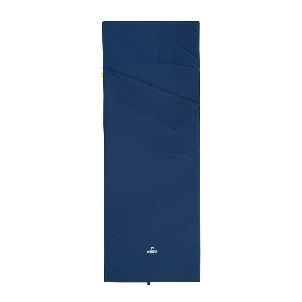 NOMAD Sheet Bag Blanket Model | Integrated Pillowcase | 220 x 80 cm | Dry-Touch Polyester Summer/Travel Sleeping Bag | Travel Sheet | Compact & L...