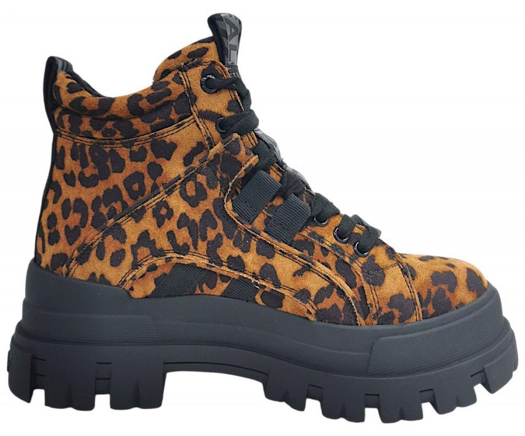 Buffalo Aspha NC MID: Botas de cordones marrones para Imagen del producto 