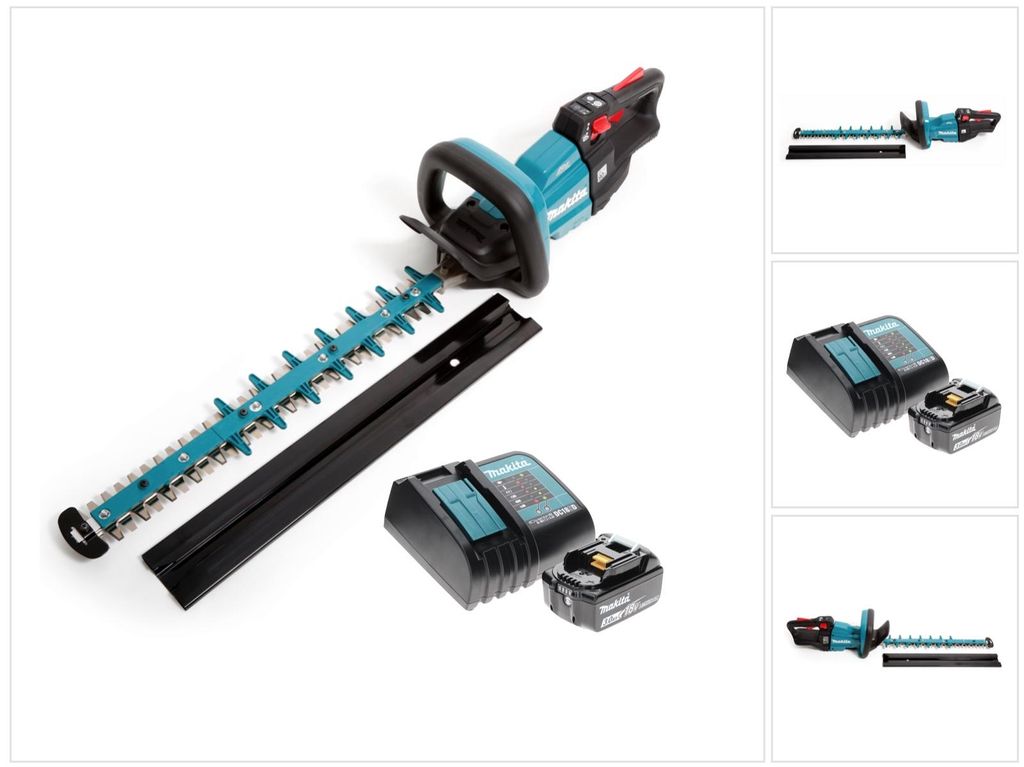 Akumulatorowe nożyce do żywopłotu Makita DUH 502 SF 18 V 50 Zdjęcie produktu 