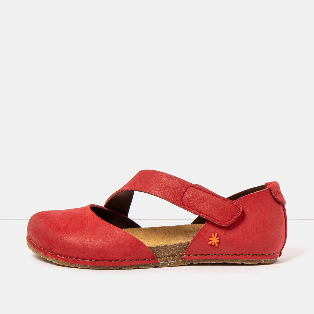 Art Sandalen Damen 0384 ROMA RED/ CRETA Farbe Rot