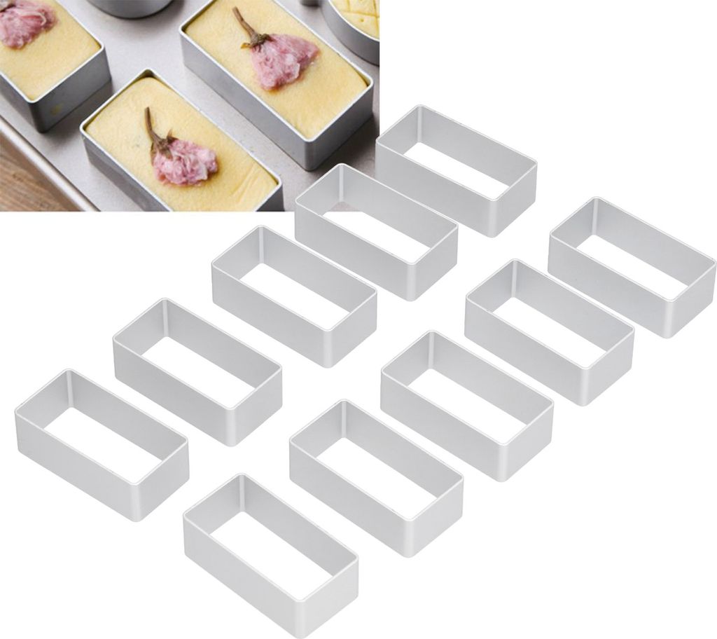 10 Teile/satz Edelstahl Mond Kuchen Form Set Cookies Kekse Cutter DIY Backform Set