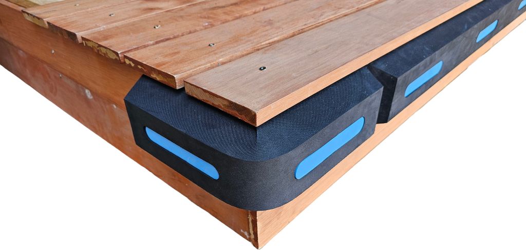 Marina Black 12 Ecke - Stegfender, ochranný fender pro Obrázek produktu 