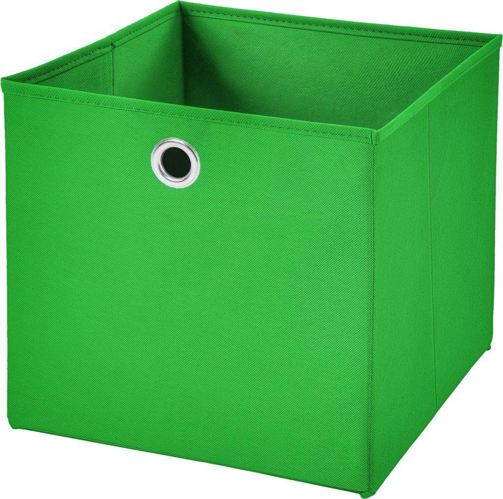 1 Stück Grün Faltbox 28 x 28 x 28 cm  Aufbewahrungsbox Produktbild 