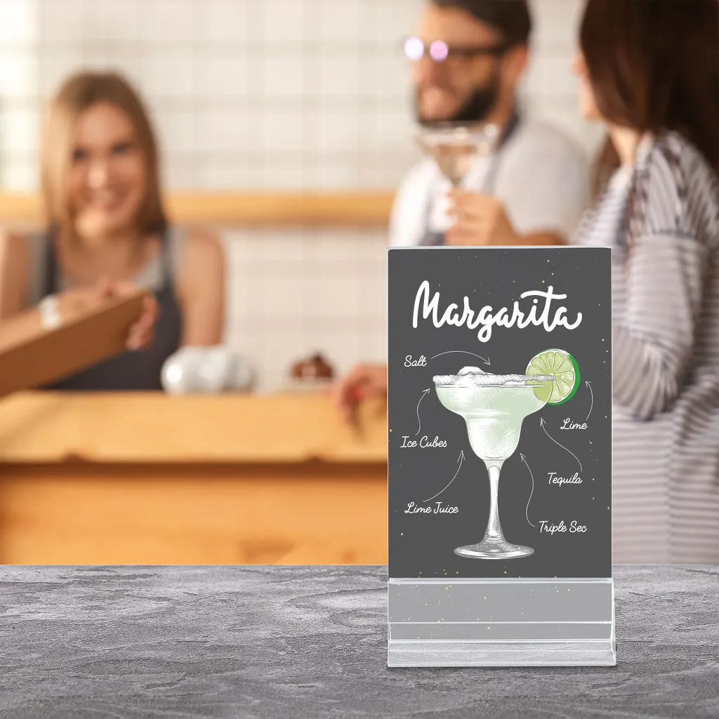 Set 6 Cornici in Acrilico A6 Relaxdays: Portafoto Moderni e Minimal - 4