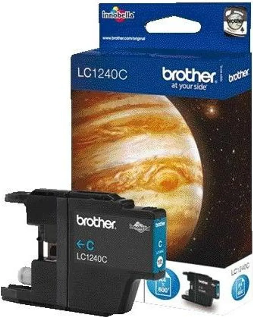 Cartouche Brother LC1240C Cyan : Fini les Coulures, 600p de Qualité