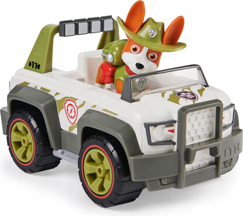 Spin Master 30710 - Paw Patrol Dschungel-Fahrzeug mit Tracker-Figur