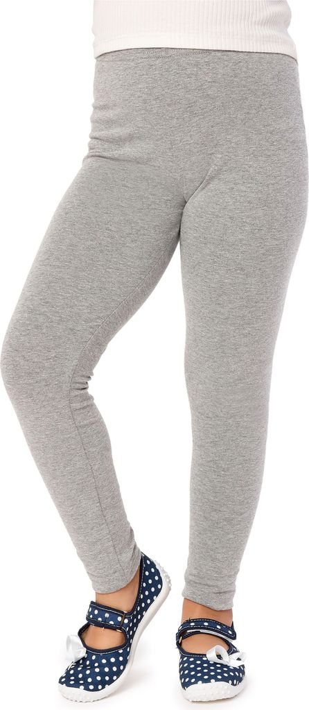 Merry Style Mädchen Lange Leggings aus Viskose MS10-130 (Melange, 152)