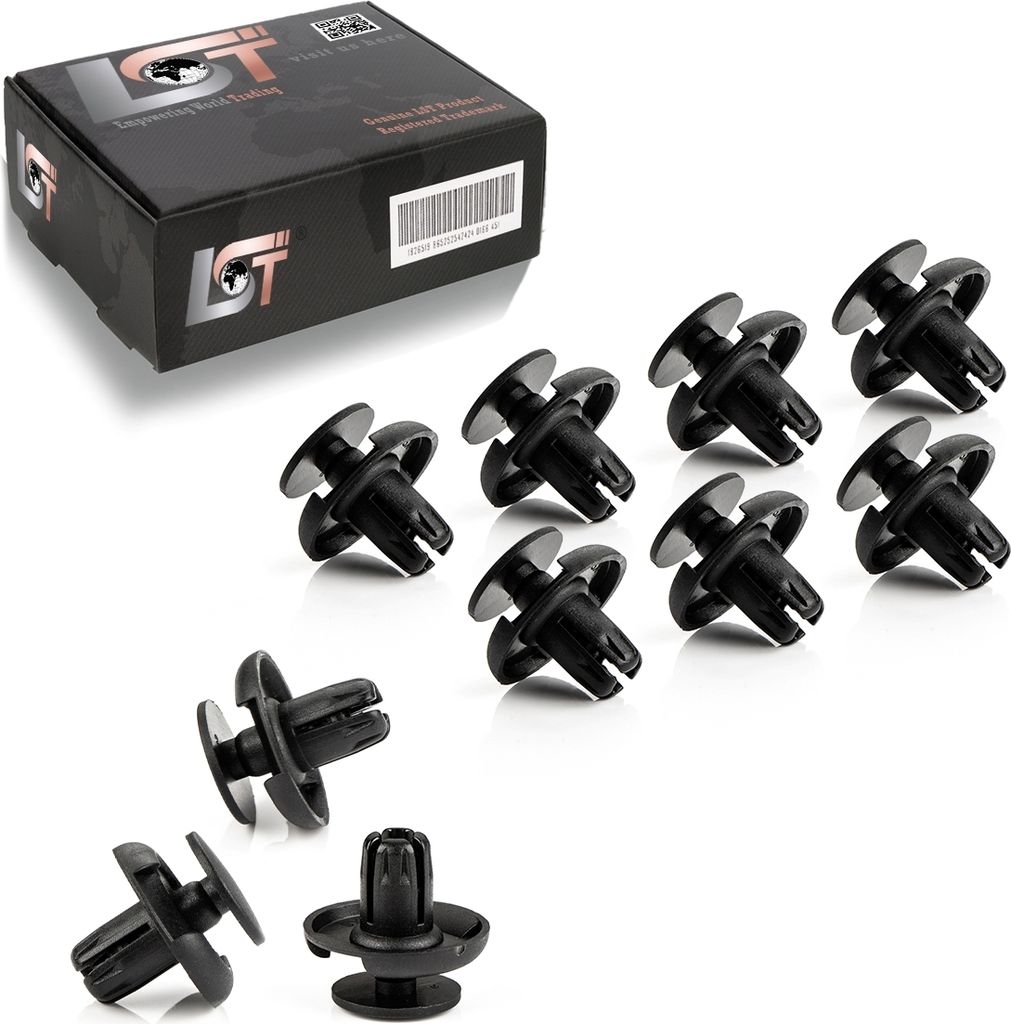 10x Kühlgergrill Befestigung Clips für CHRYSLER / DODGE CHALLANGER STRATUS
