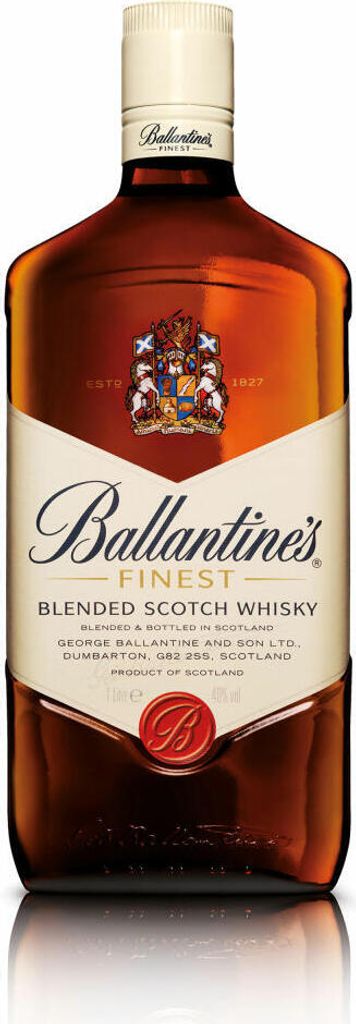 Ballantines Finest Blended Scotch Whisky, Whiskey, Alkohol, Produktbild 