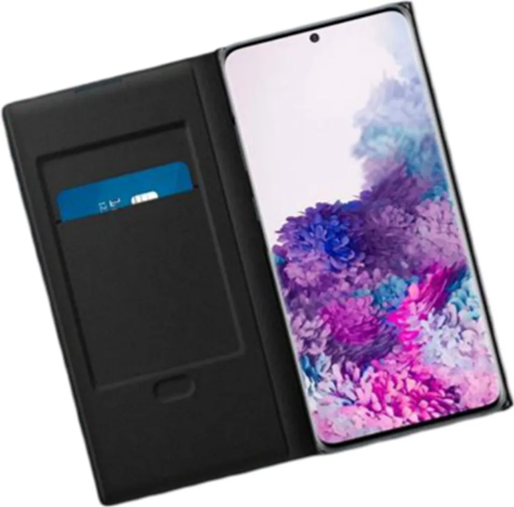 Étui Tactile LED View Cover Samsung S20+ Noir avec Affichage Notifications