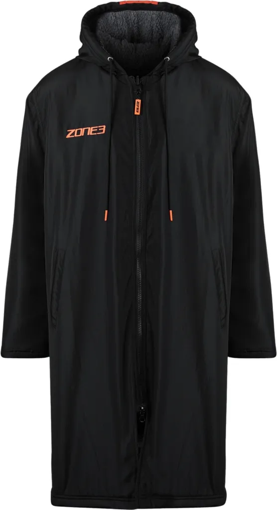 Zone3 Polar Fleece Recycelte Parka Bademantel Mantel