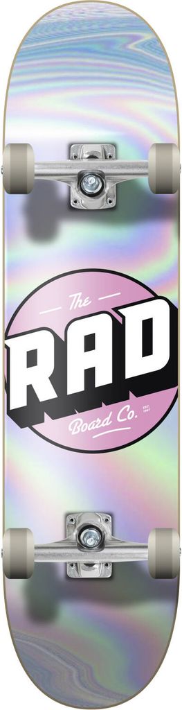 RAD Logo Progressive Complete Skateboard (8"|Holographisch)