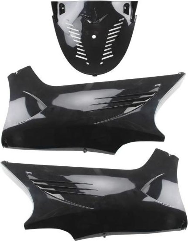 Unterboden Verkleidungssatz Verkleidungsteile Set unlackiert für Yamaha Aerox MBK Nitro YQ50