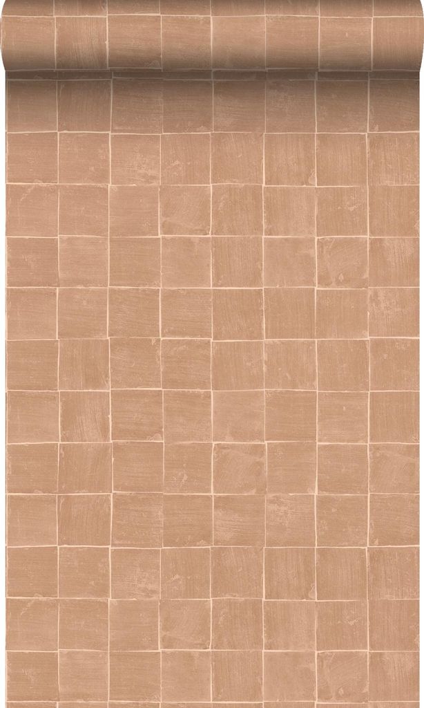Origin Wallcoverings Tapete Fliesenmuster Terrakotta 50 x 900 cm
