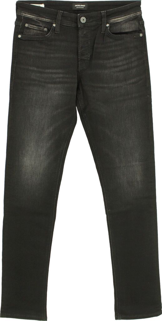30395 Jack & Jones, Glenn Original, Herren Jeans Hose, Stretchdenim, tiefschwarz, W 31 L 34