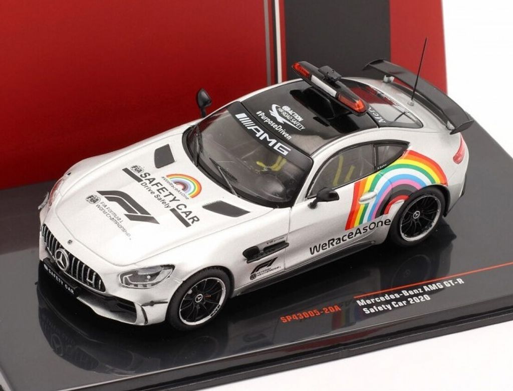 MERCEDES-BENZ AMG GT-R Safety Car 2020 Grau, IXO-SP43005-20A, Maßstab1/43, IXOMODELS