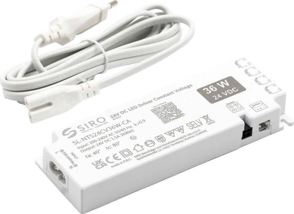 Siro Led Netzgerät SL-NTS, 24 V/DC, Led Netzteil 4 Produktbild 