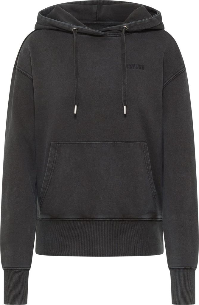 MUSTANG Damen, Sweatshirt Margo Jet, M, Grau, kapuzenpullover, , hoodie