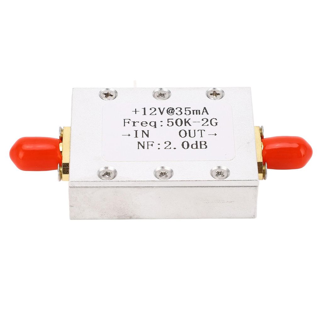 Širokopásmový zesilovač 50 kHz–2 GHz LNA zesilovač, nízká Obrázek produktu 