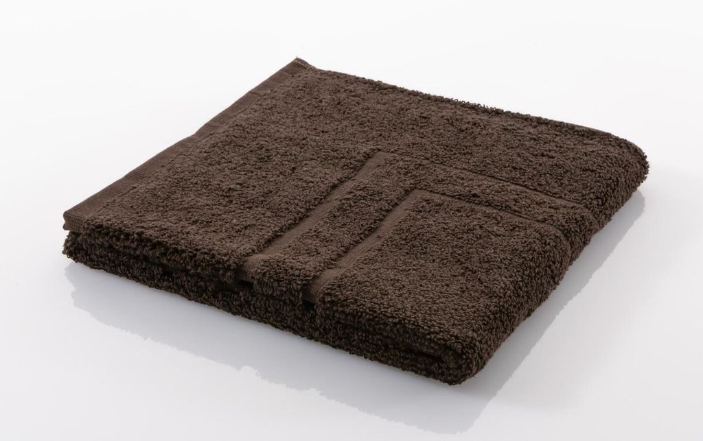 Gözze Frottierserie Sylt uni schoko Seiftuch 30 cm x 30 cm