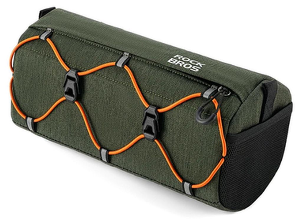 Lenkermontierte Fahrradtasche 2,2l - grün Produktbild 
