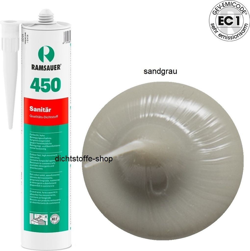 Ramsauer 135 Objektbau Silikon Dichtstoff 310ml Kartusche RCS 811 Ramsauer 135 Objektbau Silikon Dichtstoff 310ml Kartusche RCS 811