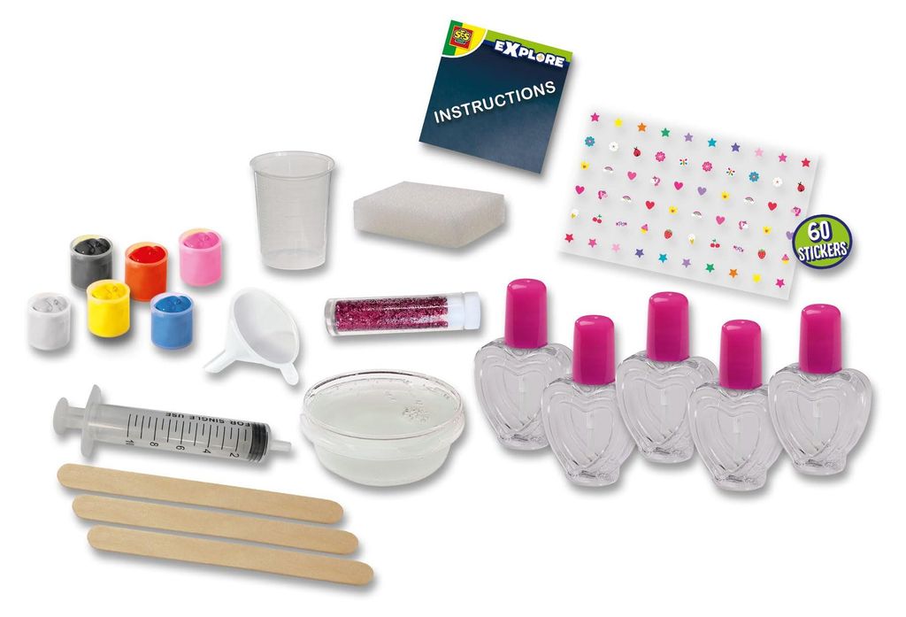SES Creative Explore Nagel Studio Labor, Nagelpolitur-Set Produktbild 