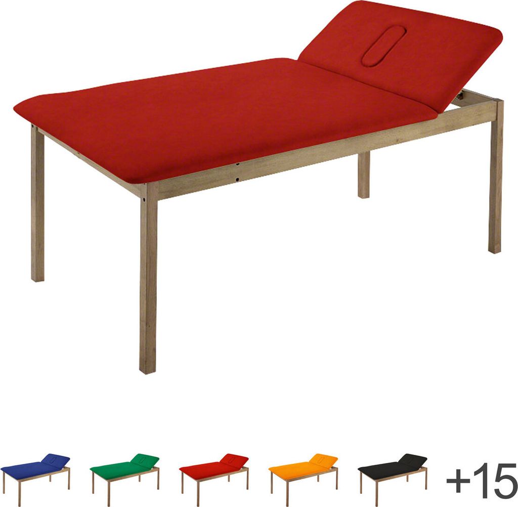 Therapieliege Bernini Natur Massageliege Massagebank Praxisliege, 95 cm