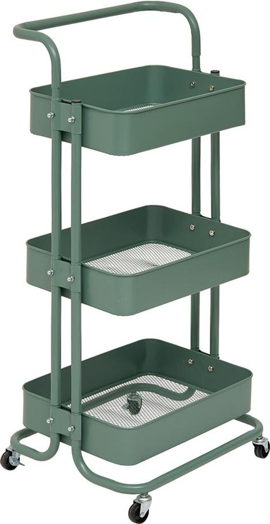 Eazy Living Trolley 3-vrstvový Evia zelený Obrázok produktu 