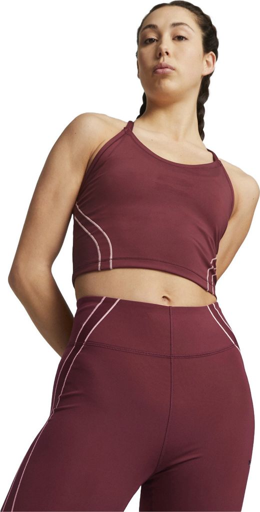 Puma Studio Ultrabare Crop Top Dark Jasper 52417522 Damen