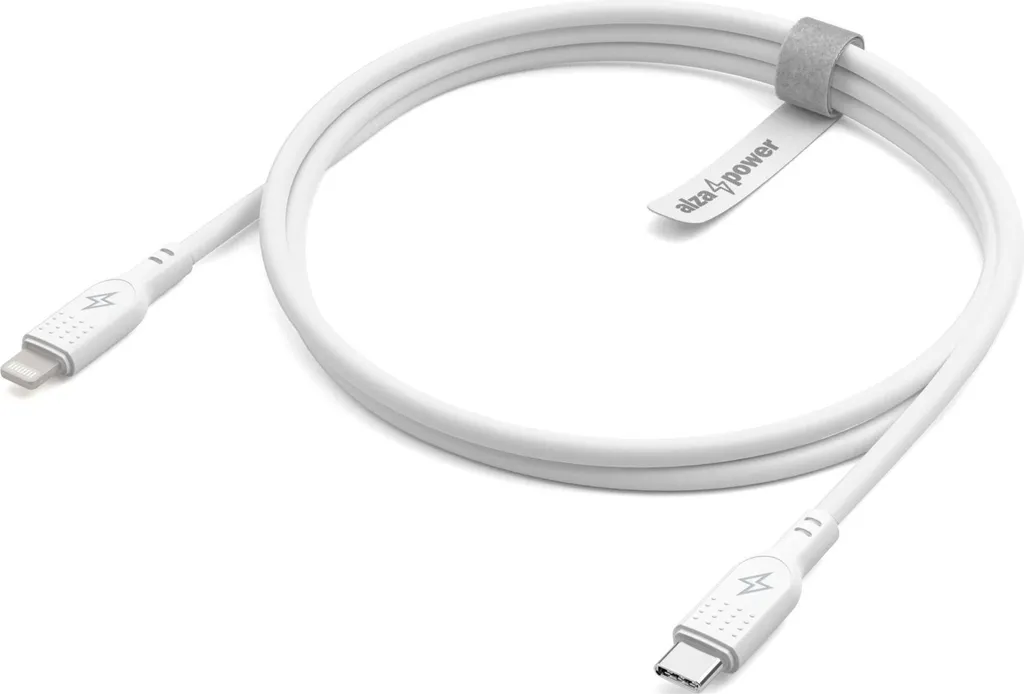 Câble iPhone USB-C Lightning MFi SilkCore résistant et souple 1m - 2