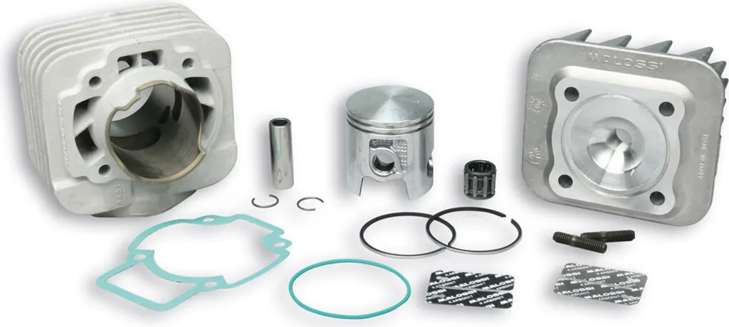 Malossi MHR Replica Kit Cylindre 70cc Alu D47 Axe 12 pour Scooter Racing