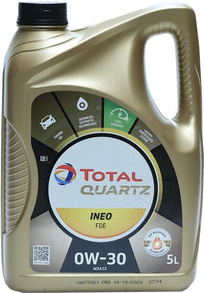 Total Quartz Ineo FDE 0W-30 5 Liter Produktbild 