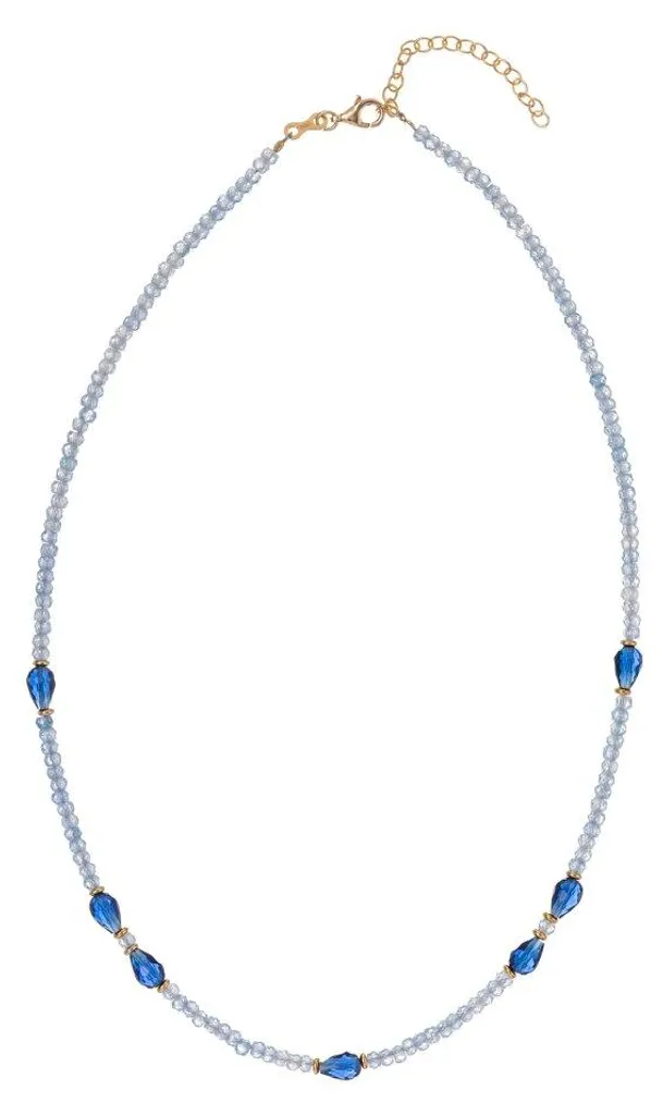 Collier avec cristaux et zircons AL5221.01.000 - Bijou éclatant femme