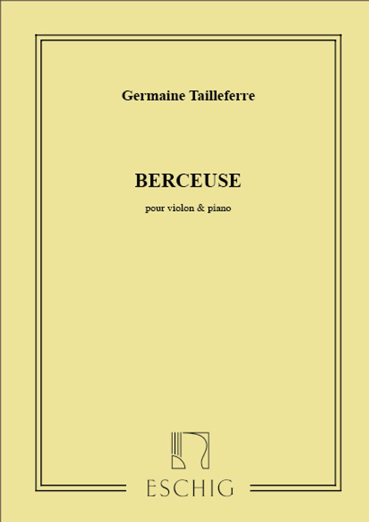 Berceuse pour violon et piano
