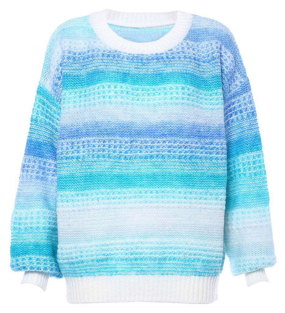 AODA damen strickjacke - blau, XS/S