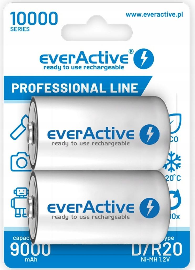 Everactive EVHRL20-10000, Bateria do ponownego naładowania, Zdjęcie produktu 