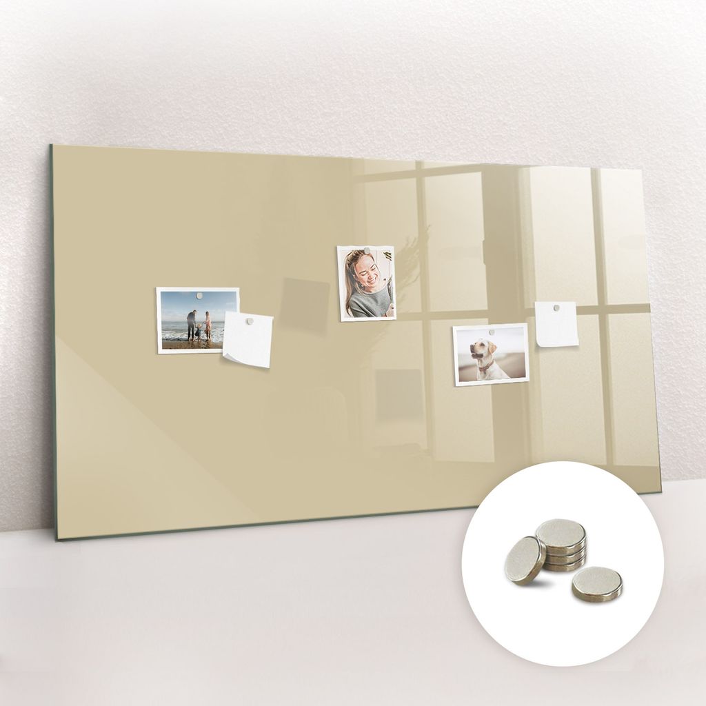 Pizarra magnética de pared, con superficie de vidrio y Imagen del producto 