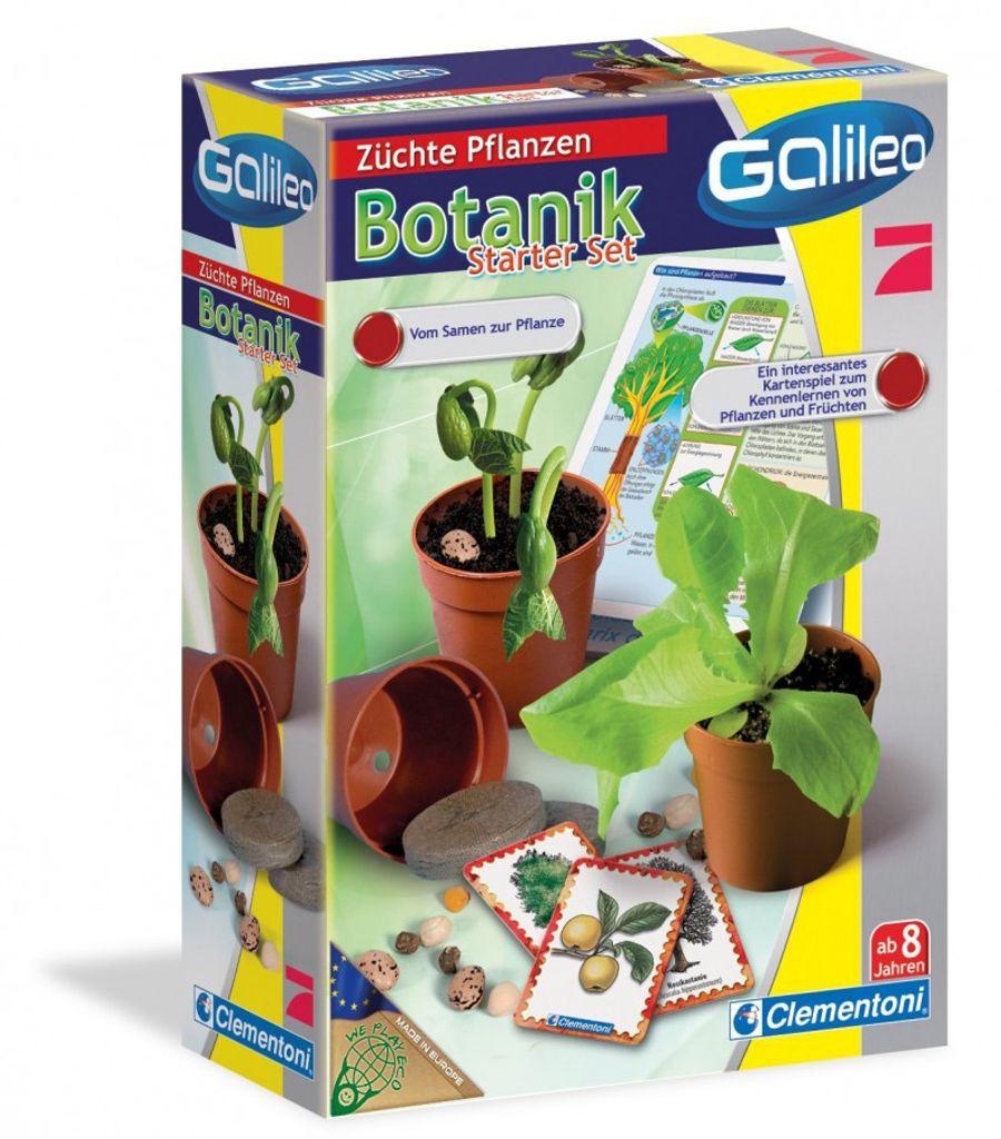 Clementoni - Galileo Kleine Experimentierbox Botanik - 69932.2