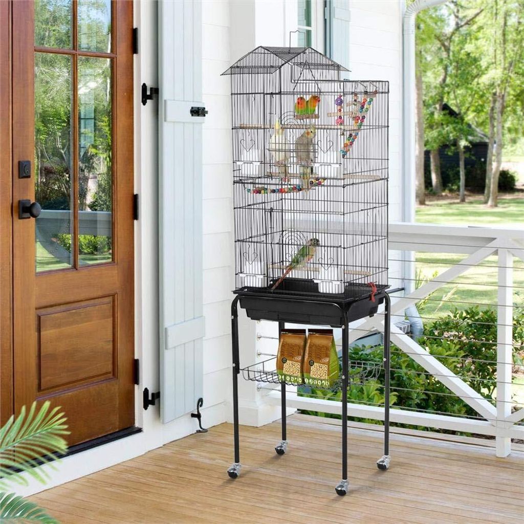Yaheetech Vogelkäfig Vogelvoliere, XL Käfig für Produktbild 