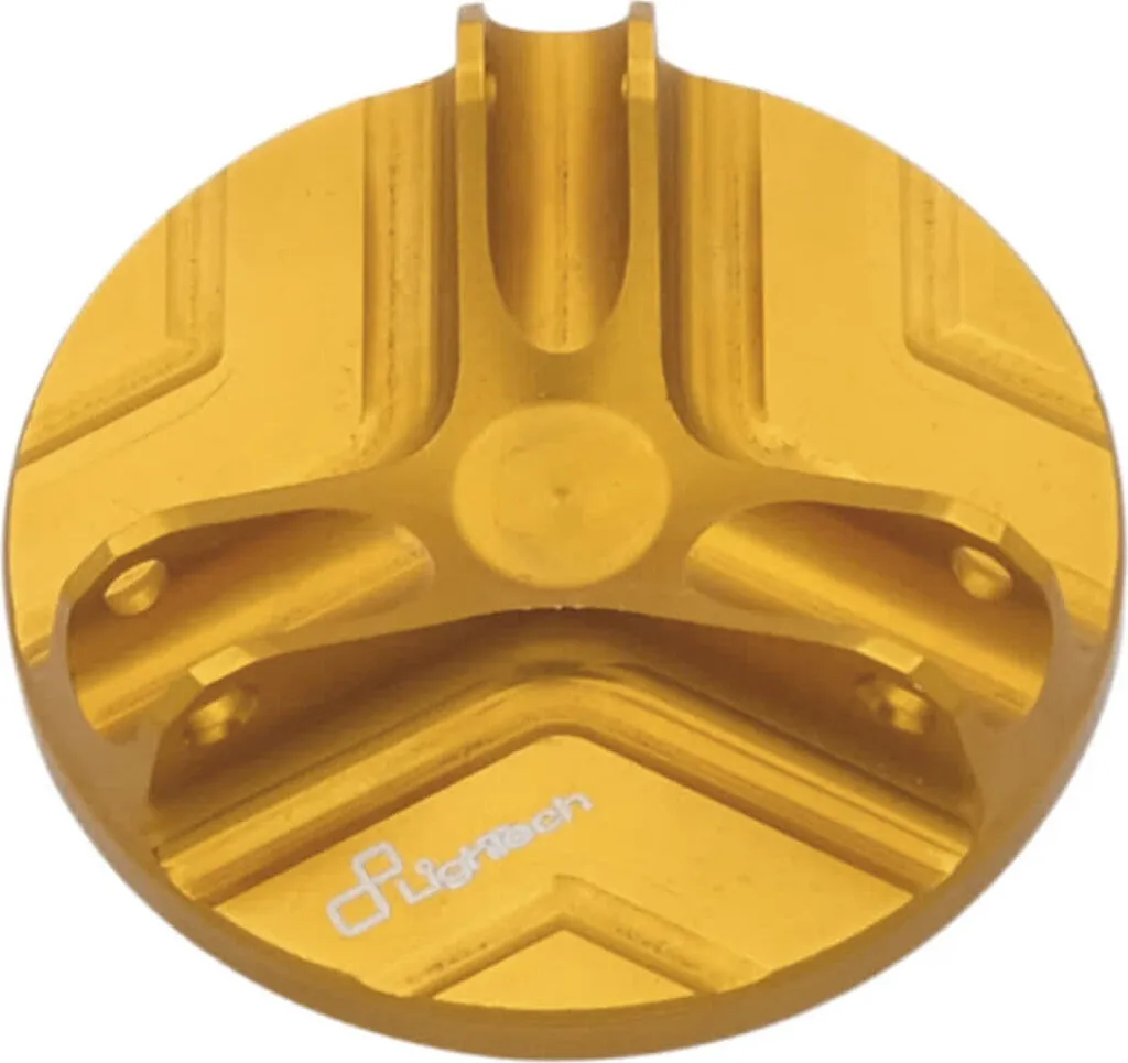 Bouchon d'huile Alu CNC M20x2.5 Lightech pour Ducati Hypermotard 950