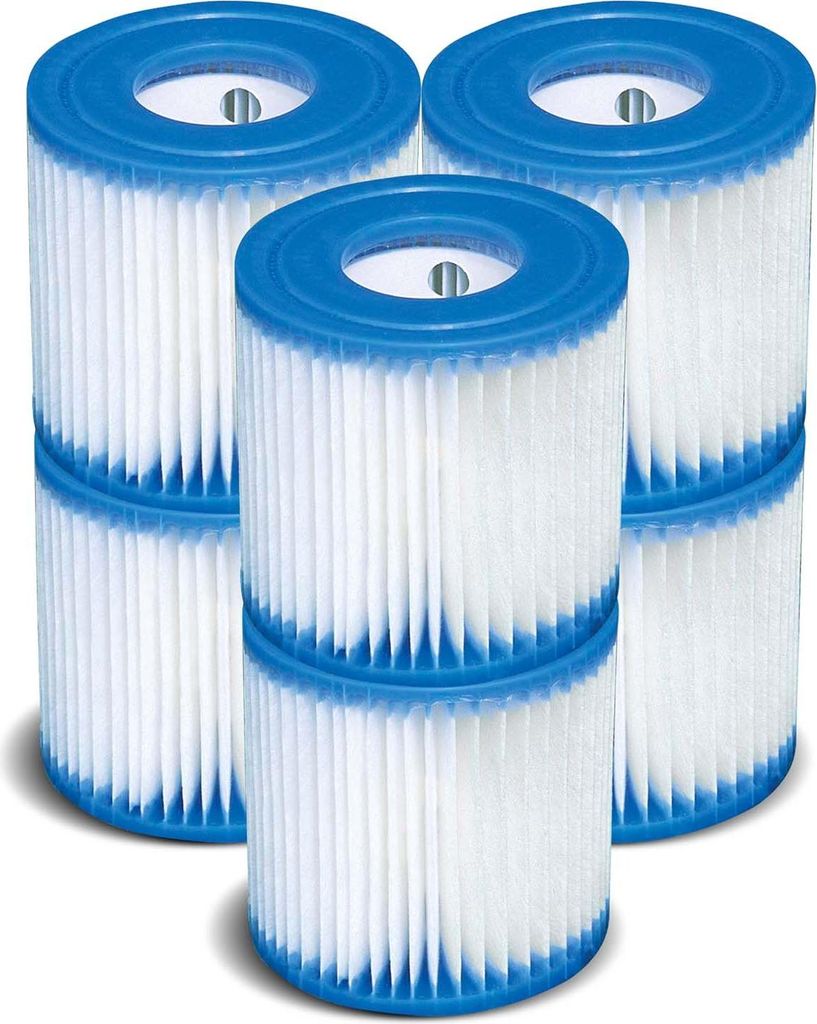 Filter für Poolpumpe Typ H, 6 Stück, INTEX 29007