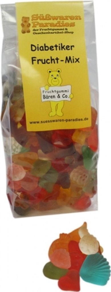 Fruchtgummi Mix ohne Zucker Menge:1000g Produktbild 