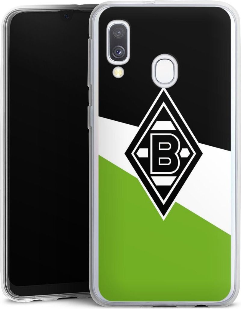 DeinDesign Handyhülle für Samsung Galaxy A40 Silikon Hülle Case Smartphone Schutzhülle Borussia Mönchengladbach Gladbach Offizielles Lizenzpro...