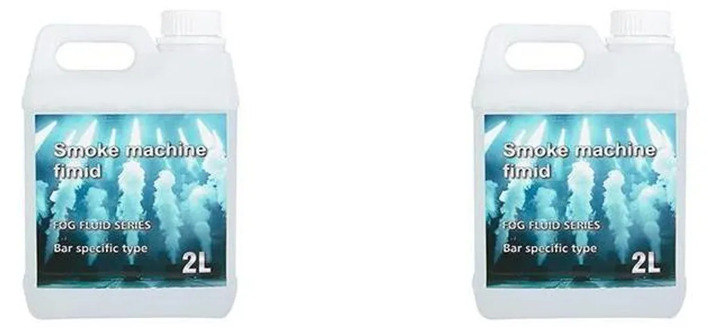 Liquide machine à fumée soirée et scène haute densité lot de 2
