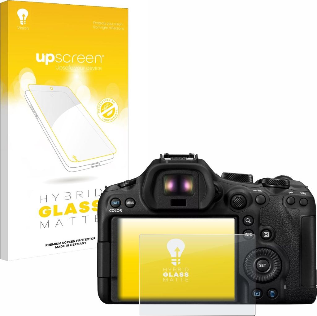 upscreen Entspiegelungs Schutzglas für Canon EOS R6 Mark III Schutzfolie Panzer Folie Glas Display Schutz matt